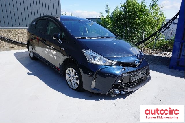 Toyota Prius +7 2012-2020 (Type III) (stasjonsvogn) (stasjonsvogn), Motorkode: 2ZR-FXE, Girkassekode: 