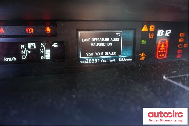 Toyota Prius +7 2012-2020 (Type III) (stasjonsvogn) (stasjonsvogn), Motorkode: 2ZR-FXE, Girkassekode: 