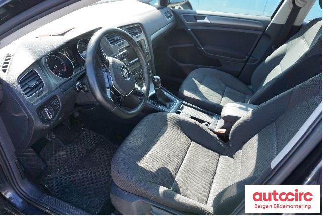 VW Golf VII 2012-2017 (Fase 1) delebil , Motorkode: CLHA, Girkassekode: MWW