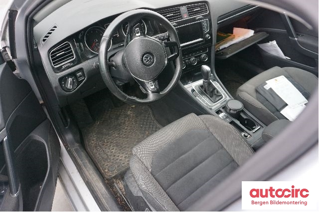VW Golf VII 2012-2017 (Fase 1) , Motorkode: CJZA, Girkassekode: 