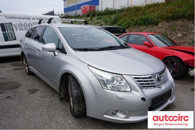 Toyota Avensis 2009-2015 (Type III, Fase 1) delebil , Motorkode: 1AD-FTV, Girkassekode: