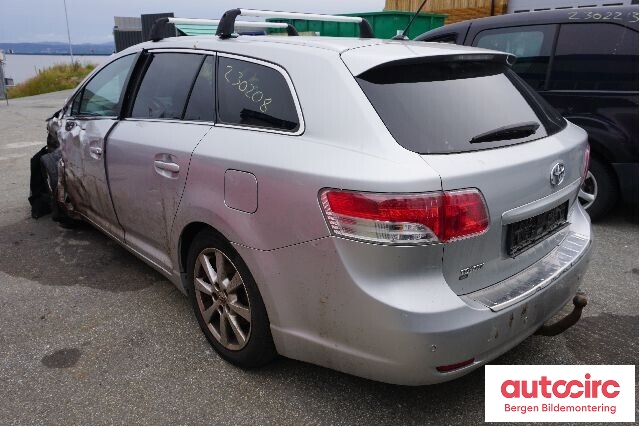 Toyota Avensis 2009-2015 (Type III, Fase 1) delebil , Motorkode: 1AD-FTV, Girkassekode: