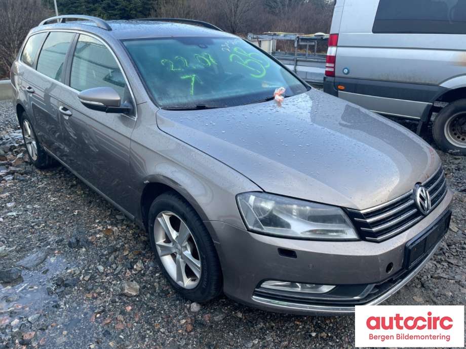 VW Passat 2011-2015 (B7) (B7), Motorkode: CAYC, Girkassekode: 
