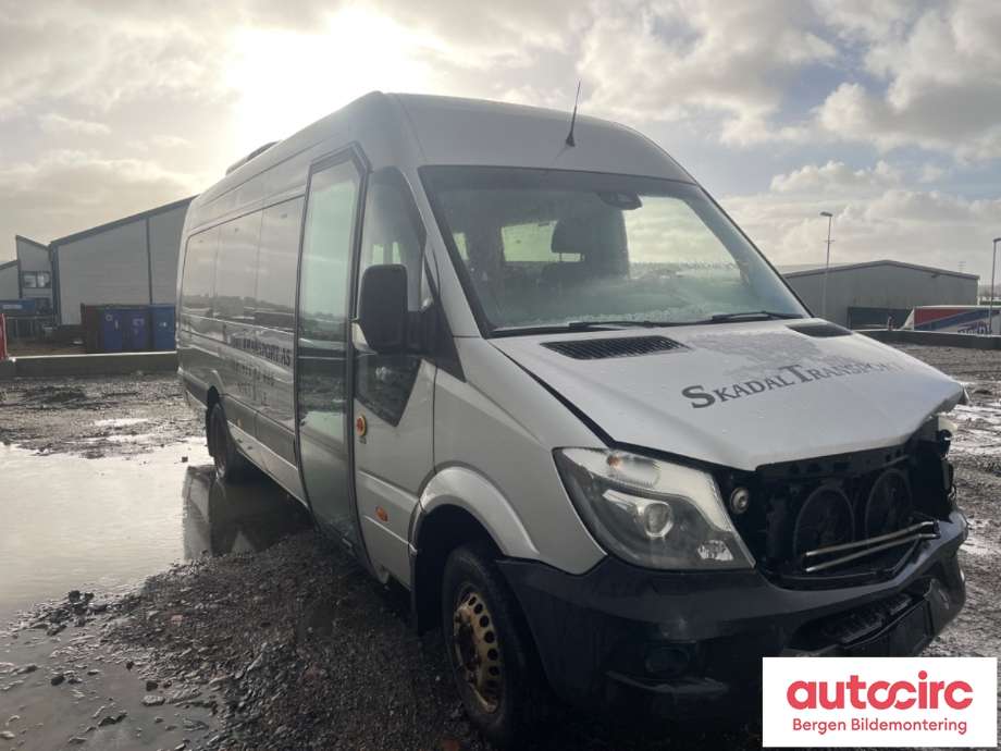 Mercedes Sprinter 2013-2018 (Fase 2) (906) (906), Motorkode: OM651.955, Girkassekode: 722908