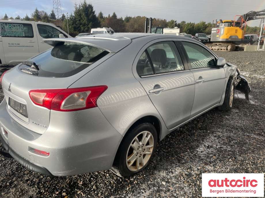 Mitsubishi Lancer 2008-2017 delebil , Motorkode: 4A91, Girkassekode: F5MGA-1-DAY