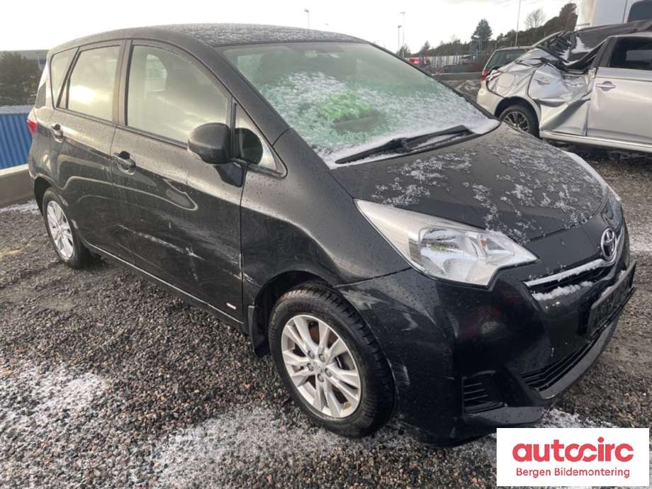 Toyota Verso-S 2011-2015 (COMBI) (COMBI), Motorkode: 1NR-FE, Girkassekode: 