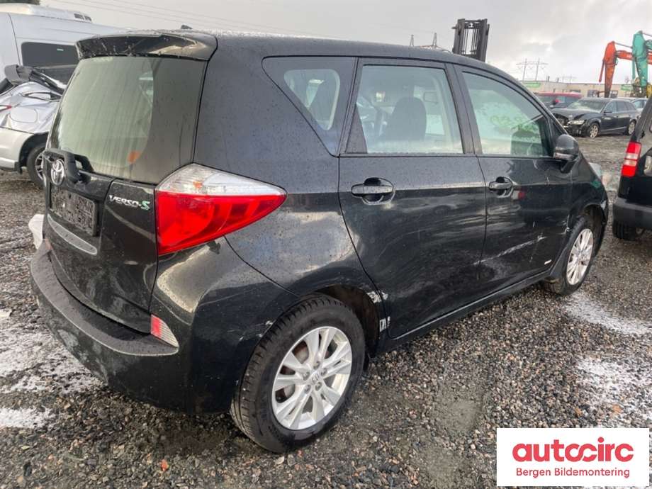 Toyota Verso-S 2011-2015 (COMBI) (COMBI), Motorkode: 1NR-FE, Girkassekode: 