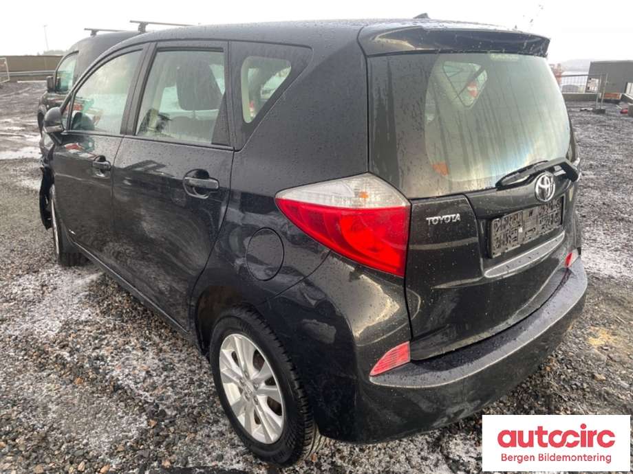 Toyota Verso-S 2011-2015 (COMBI) (COMBI), Motorkode: 1NR-FE, Girkassekode: 