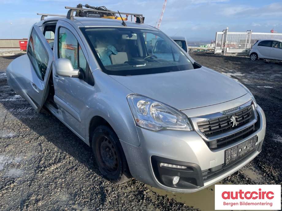 Peugeot Partner 2015-2019 (Type II, Fase 2) , Motorkode: BHY, Girkassekode: