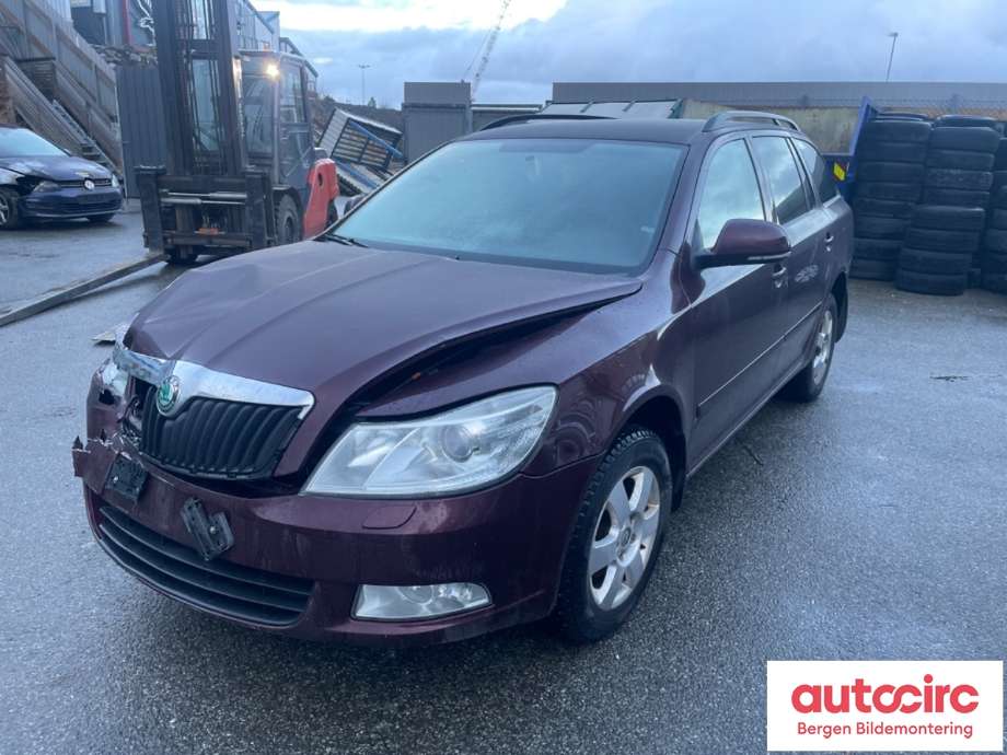 Škoda Octavia 2009-2013 (Type II, Fase 2) delebil , Motorkode: CAYC, Girkassekode: 