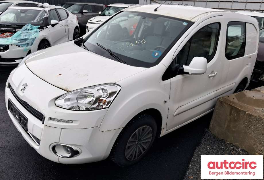 Peugeot Partner 2008-2015 (Type II, Fase 1) , Motorkode: ZKY, Girkassekode: 
