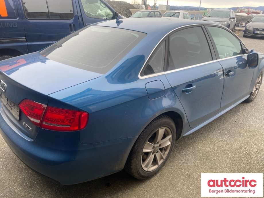 Audi A4 2007-2014 (Type IV) (B8) (B8), Motorkode: CAGC, Girkassekode:
