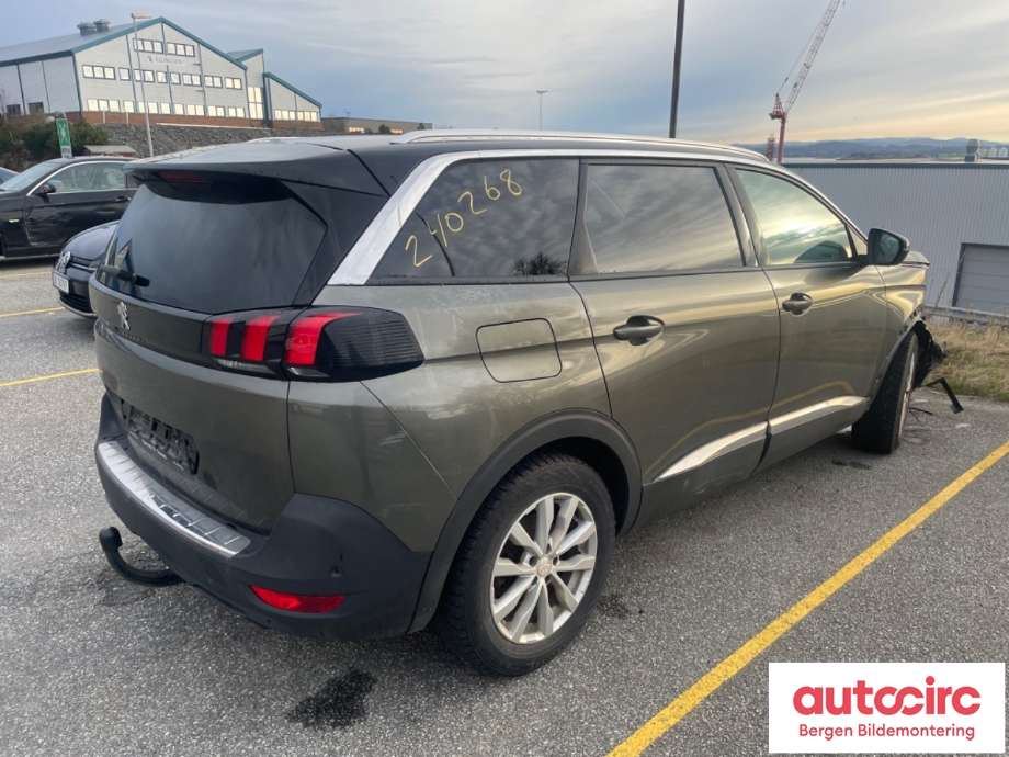 Peugeot 5008 2017-->> (Type II) , Motorkode: HNY, Girkassekode: AT6