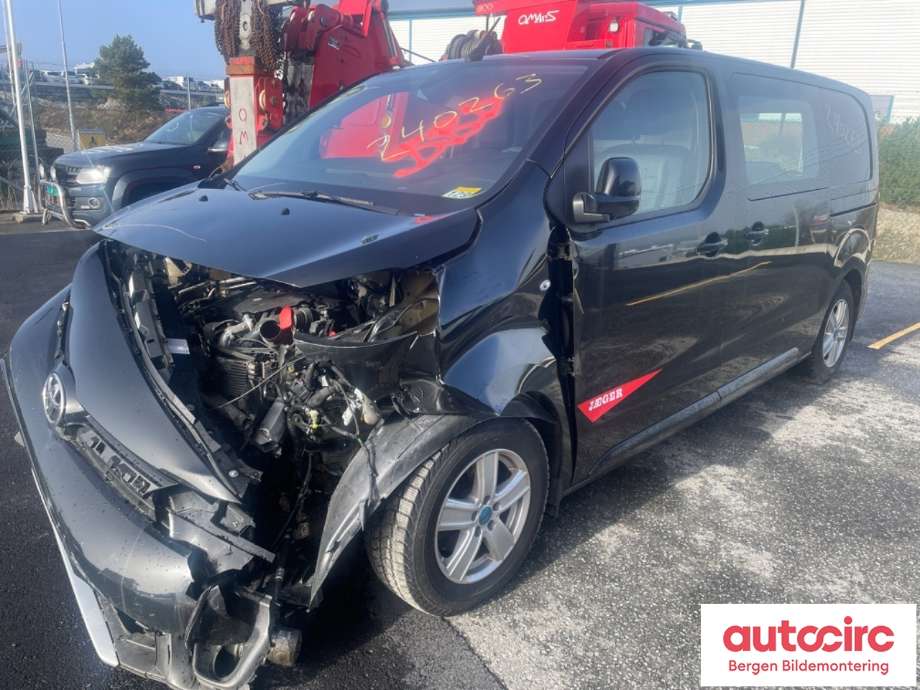 Toyota Proace 2016-->> (Type II) , Motorkode: 3WZ-HV, Girkassekode: 