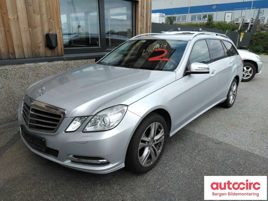 Mercedes E-Klasse 2009-2013 (Fase 1) (W212) (W212), Motorkode: OM651.924, Girkassekode: 724208