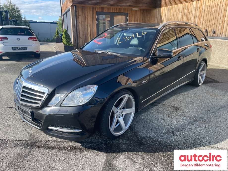 Mercedes E-Klasse 2009-2013 (Fase 1) (W212) (W212), Motorkode: OM651.924, Girkassekode: 722908