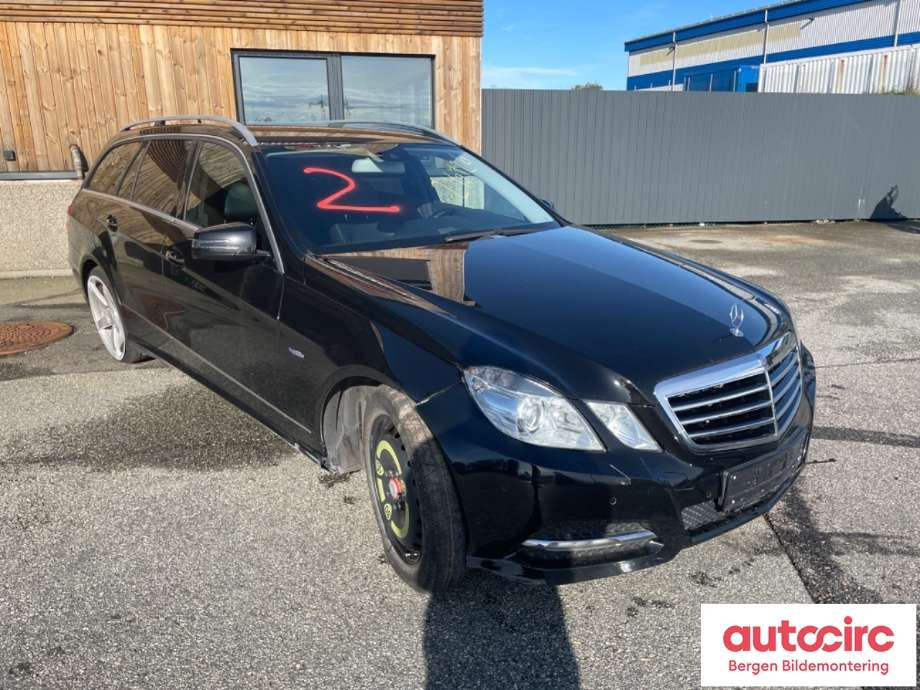 Mercedes E-Klasse 2009-2013 (Fase 1) (W212) (W212), Motorkode: OM651.924, Girkassekode: 722908