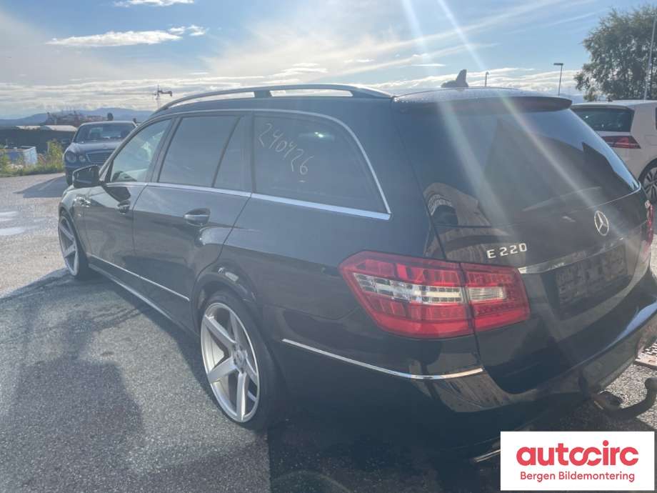 Mercedes E-Klasse 2009-2013 (Fase 1) (W212) (W212), Motorkode: OM651.924, Girkassekode: 722908