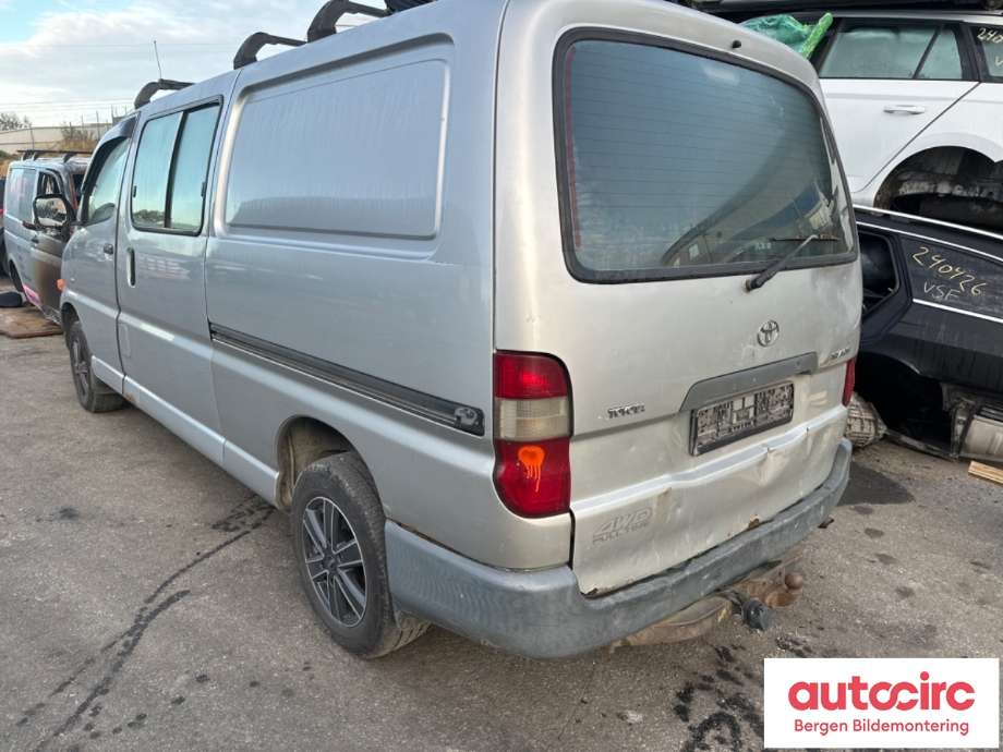 Toyota Hiace 2001-2006 (Fase 2) , Motorkode: 2KD-FTV, Girkassekode: 