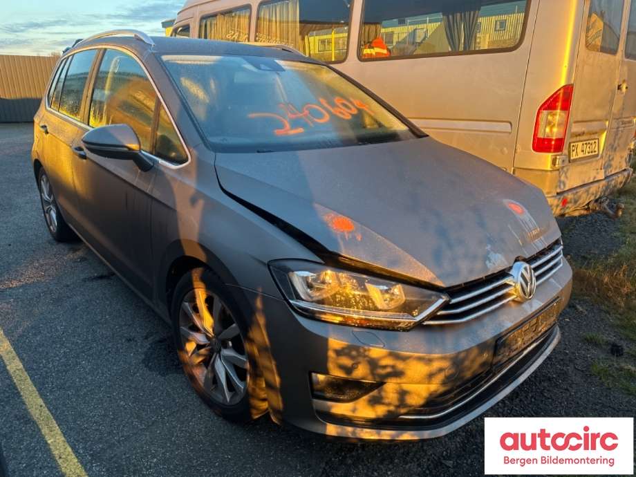 VW Golf Sportsvan 2014-2018 , Motorkode: CZDA, Girkassekode: RWS