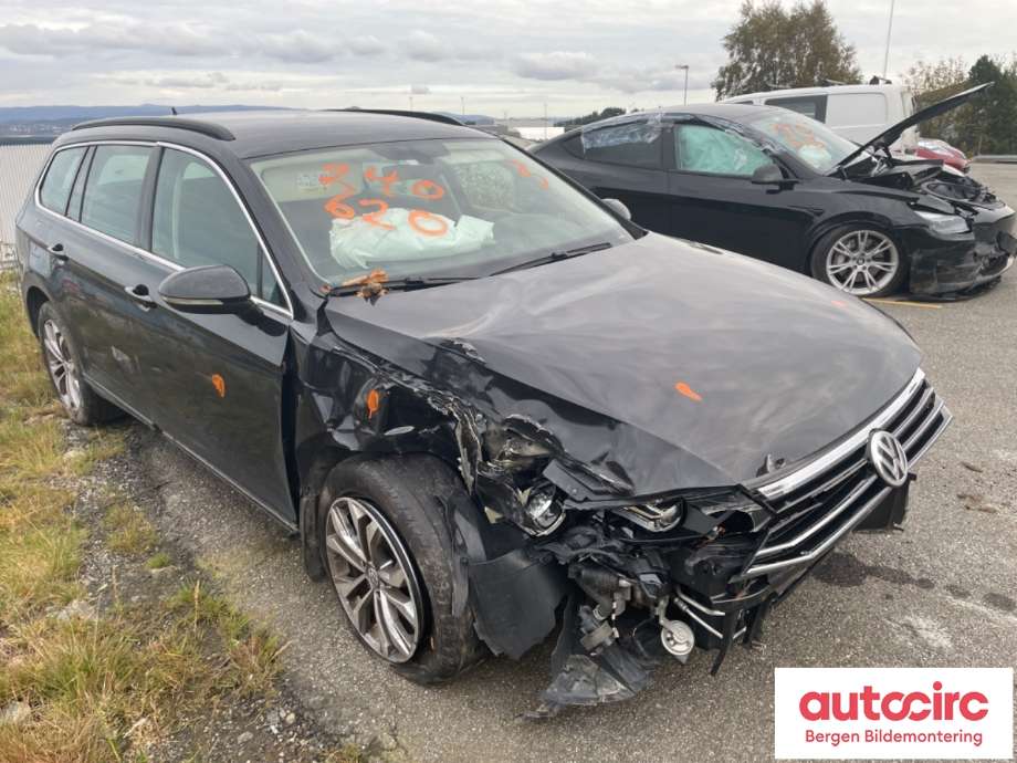 VW Passat 2015-2019 (Fase 1) (B8) delebil , Motorkode: DCXA, Girkassekode: 