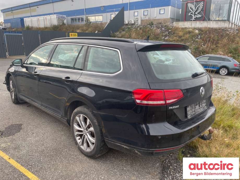 VW Passat 2015-2019 (Fase 1) (B8) delebil , Motorkode: DCXA, Girkassekode: 