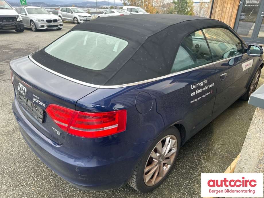 Audi A3 2009-2012 (Type II, Fase 2) , Motorkode: CBZB, Girkassekode: NBX
