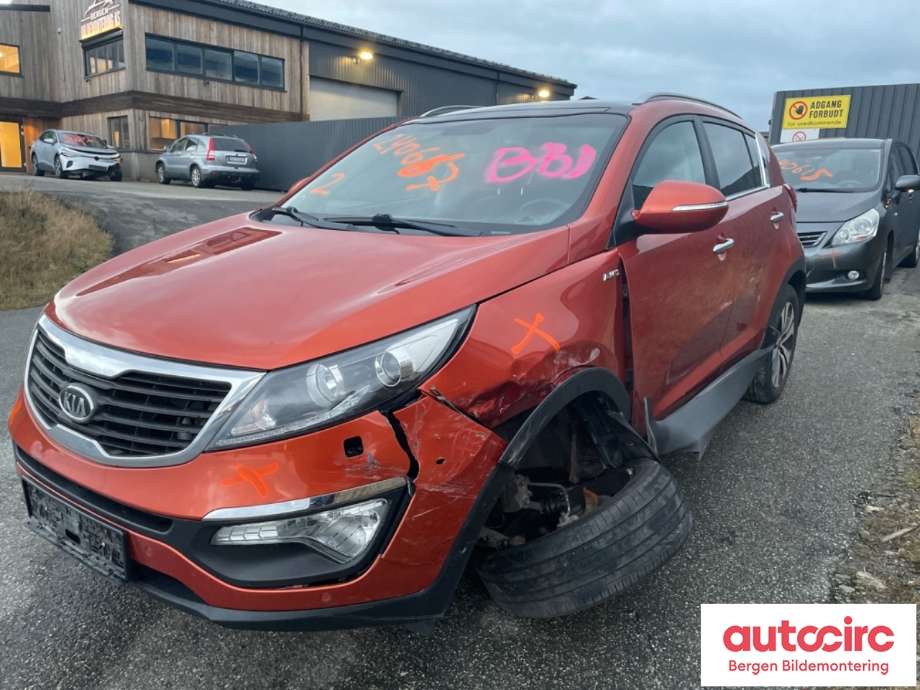 Kia Sportage 2010-2016 (Type III) , Motorkode: D4HA, Girkassekode: P848