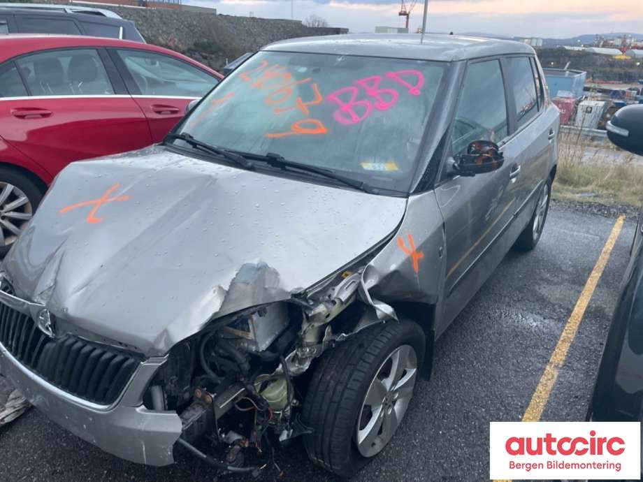 Škoda Fabia 2010-2014 (Type II, Fase 2) , Motorkode: CBZB, Girkassekode: QRE