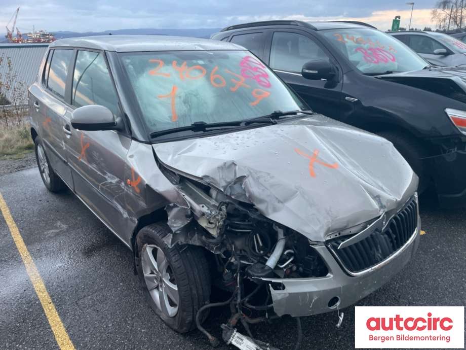 Škoda Fabia 2010-2014 (Type II, Fase 2) , Motorkode: CBZB, Girkassekode: QRE