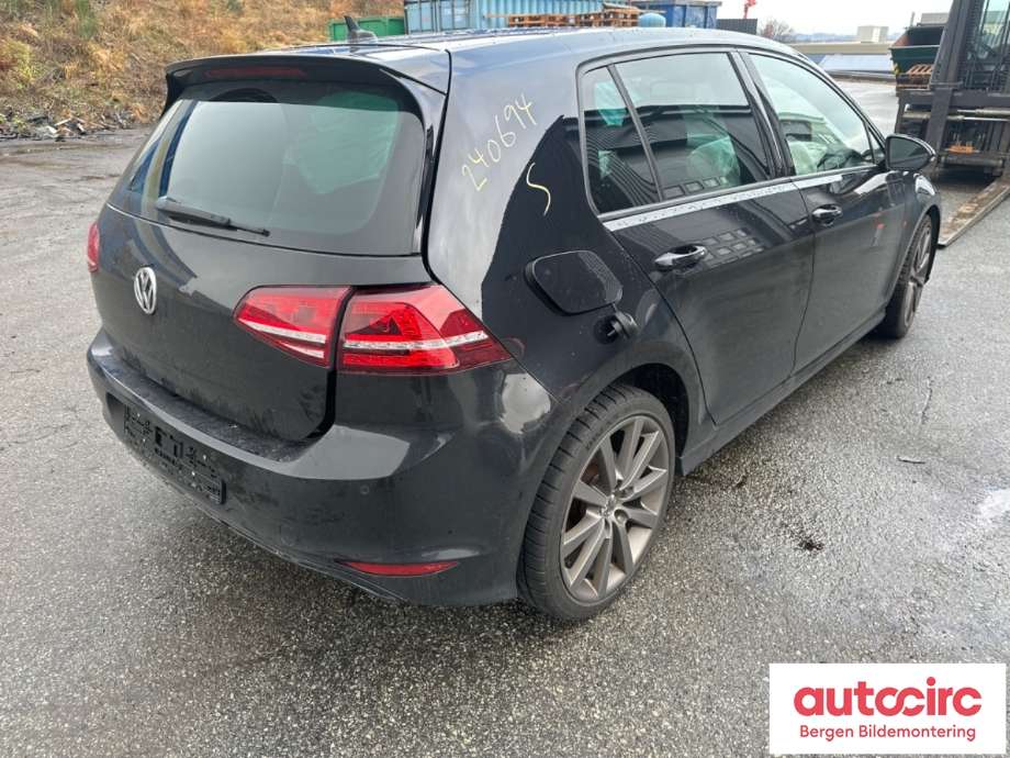 VW Golf VII 2012-2017 (Fase 1) , Motorkode: CRBC, Girkassekode: QSE