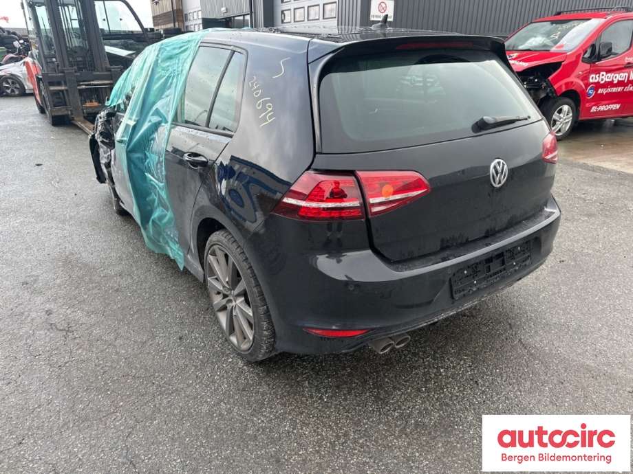 VW Golf VII 2012-2017 (Fase 1) , Motorkode: CRBC, Girkassekode: QSE