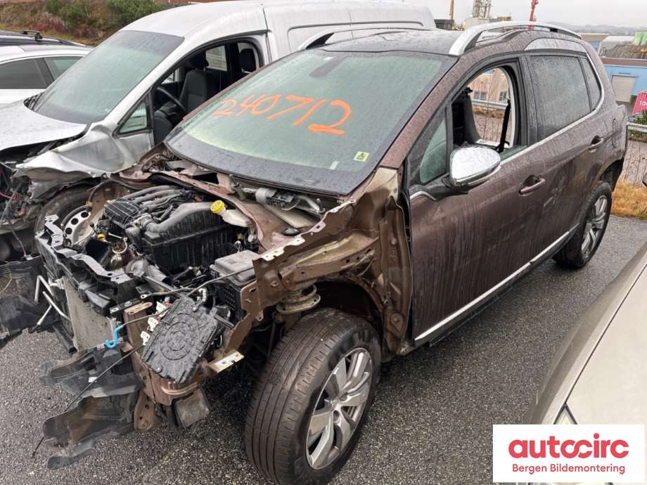 Peugeot 2008 2013-2019 (Type I) , Motorkode: HMZ, Girkassekode: