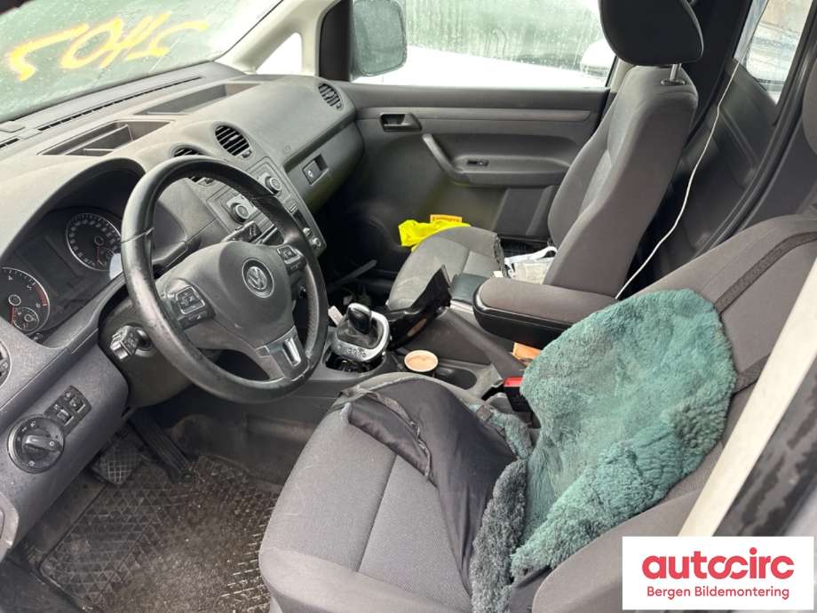 VW Caddy 2010-2015 (Type III, Fase 2) delebil , Motorkode: CFHC, Girkassekode: PQT