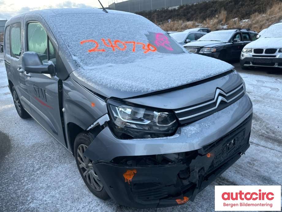 Citroën Berlingo 2019-->> (Type III) delebil , Motorkode: YHZ, Girkassekode: ATN8