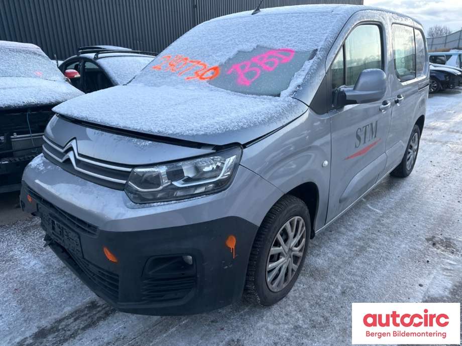 Citroën Berlingo 2019-->> (Type III) delebil , Motorkode: YHZ, Girkassekode: ATN8