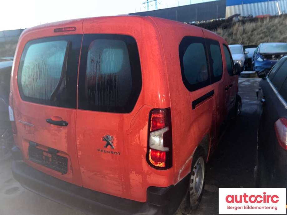 Peugeot Partner 2019-->> (Type III) , Motorkode: YHZ, Girkassekode: 