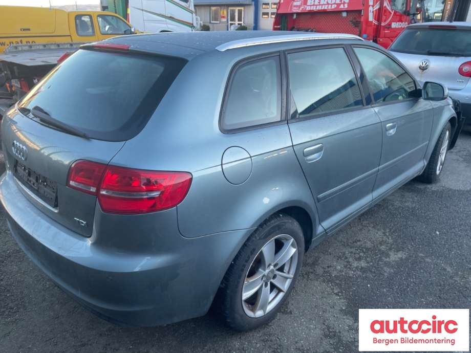 Audi A3 2009-2012 (Type II, Fase 2) , Motorkode: CAYC, Girkassekode: 