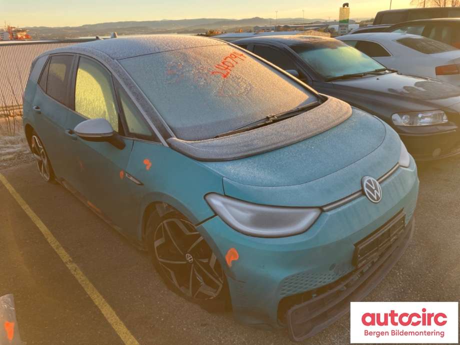 VW ID.3 2020-->> , Motorkode: EBJC, Girkassekode: 
