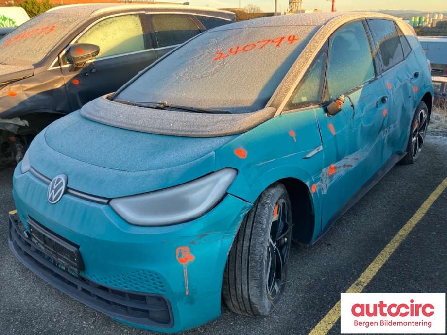 VW ID.3 2020-->> , Motorkode: EBJC, Girkassekode: 