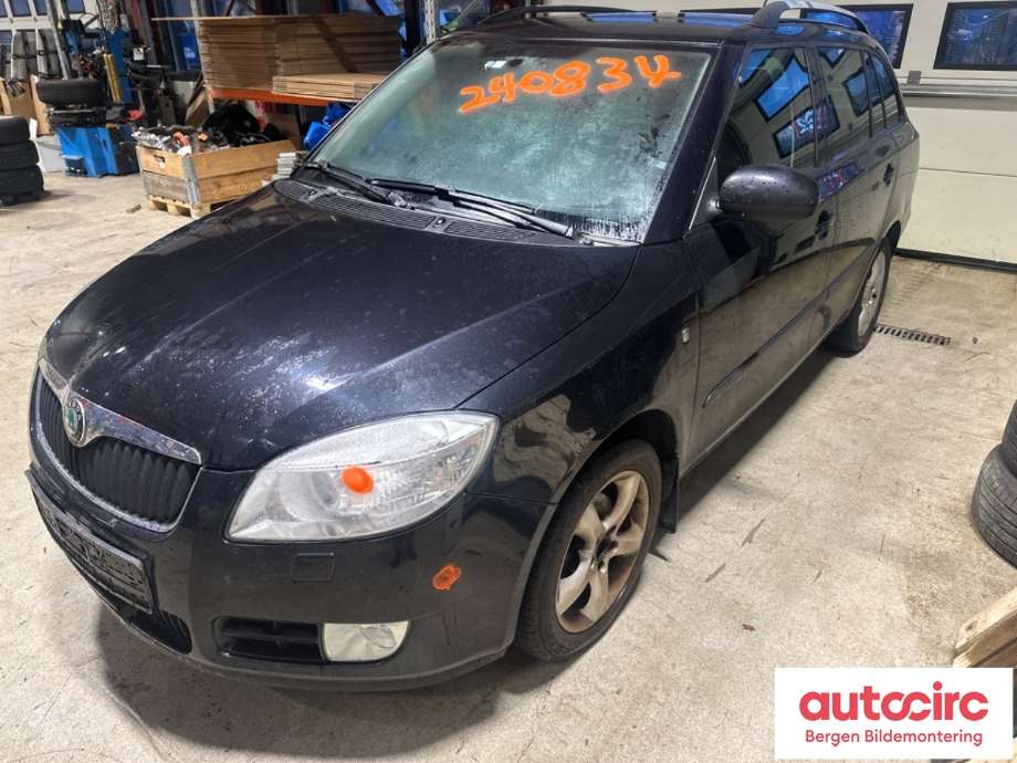 Škoda Fabia 2010-2014 (Type II, Fase 2) , Motorkode: CGPA, Girkassekode: 