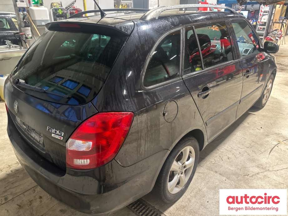 Škoda Fabia 2010-2014 (Type II, Fase 2) , Motorkode: CGPA, Girkassekode: 