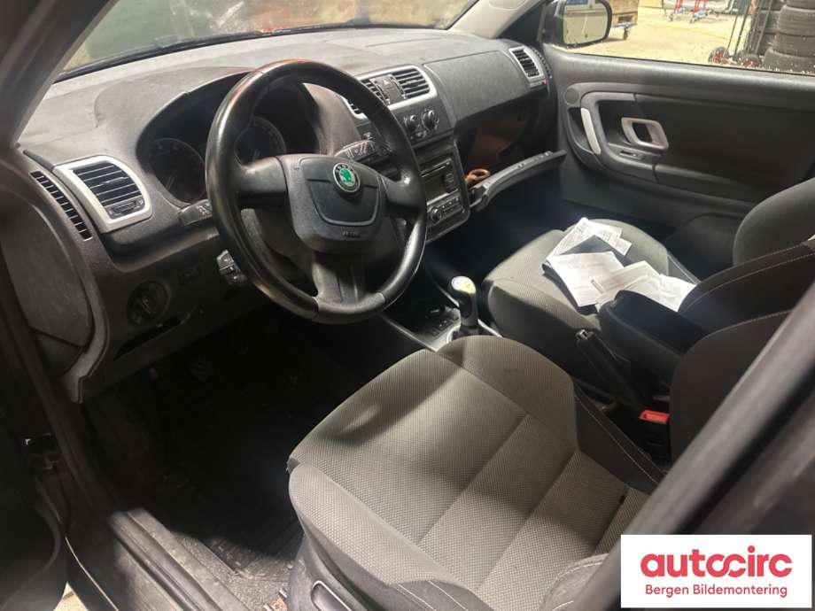 Škoda Fabia 2010-2014 (Type II, Fase 2) , Motorkode: CGPA, Girkassekode: 
