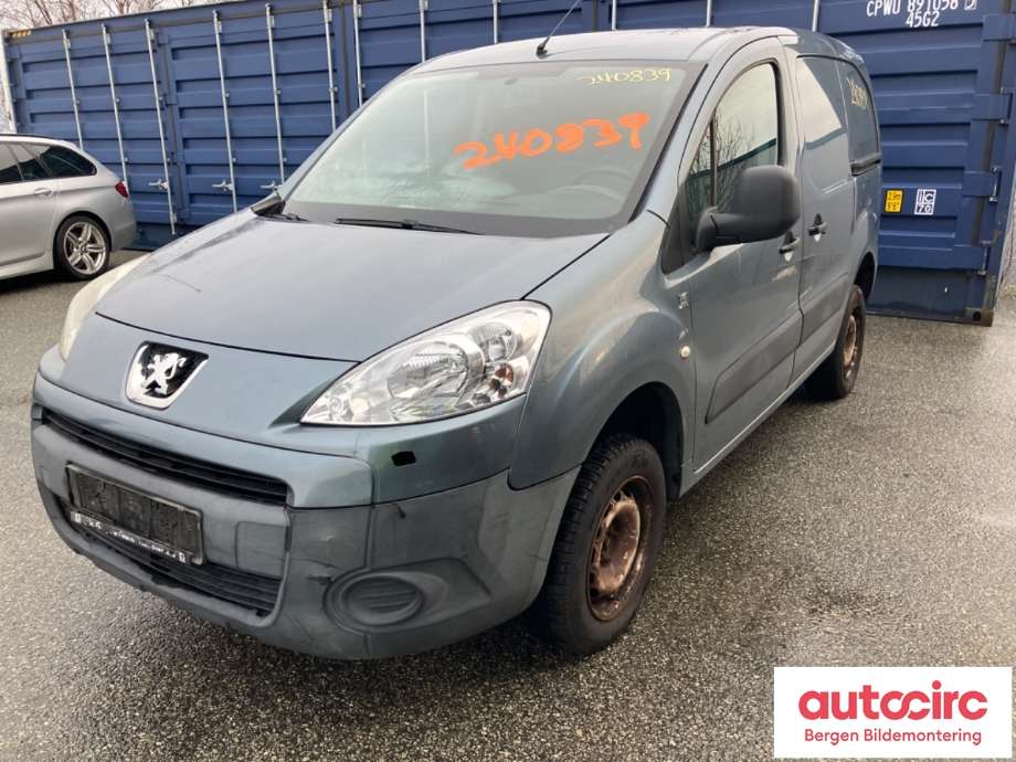 Peugeot Partner 2008-2015 (Type II, Fase 1) , Motorkode: 9HX, Girkassekode: 