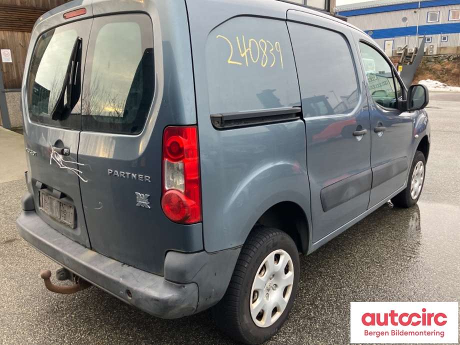 Peugeot Partner 2008-2015 (Type II, Fase 1) , Motorkode: 9HX, Girkassekode: 