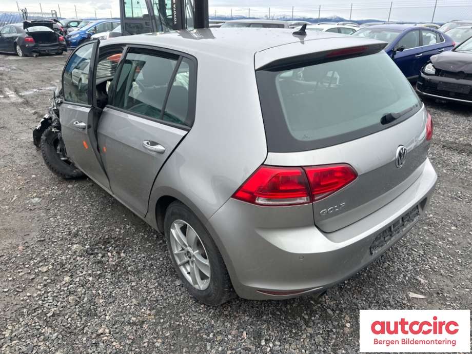 VW Golf VII 2012-2017 (Fase 1) , Motorkode: CJZA, Girkassekode: 