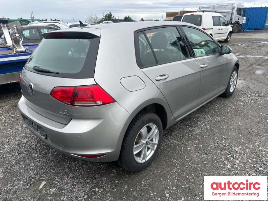 VW Golf VII 2012-2017 (Fase 1) , Motorkode: CJZA, Girkassekode: 