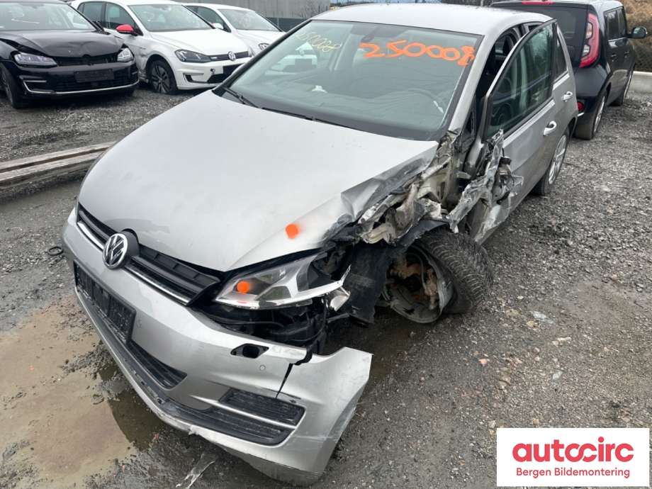 VW Golf VII 2012-2017 (Fase 1) , Motorkode: CJZA, Girkassekode: 
