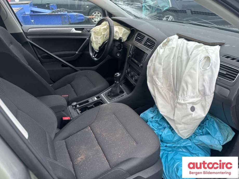 VW Golf VII 2012-2017 (Fase 1) , Motorkode: CJZA, Girkassekode: 