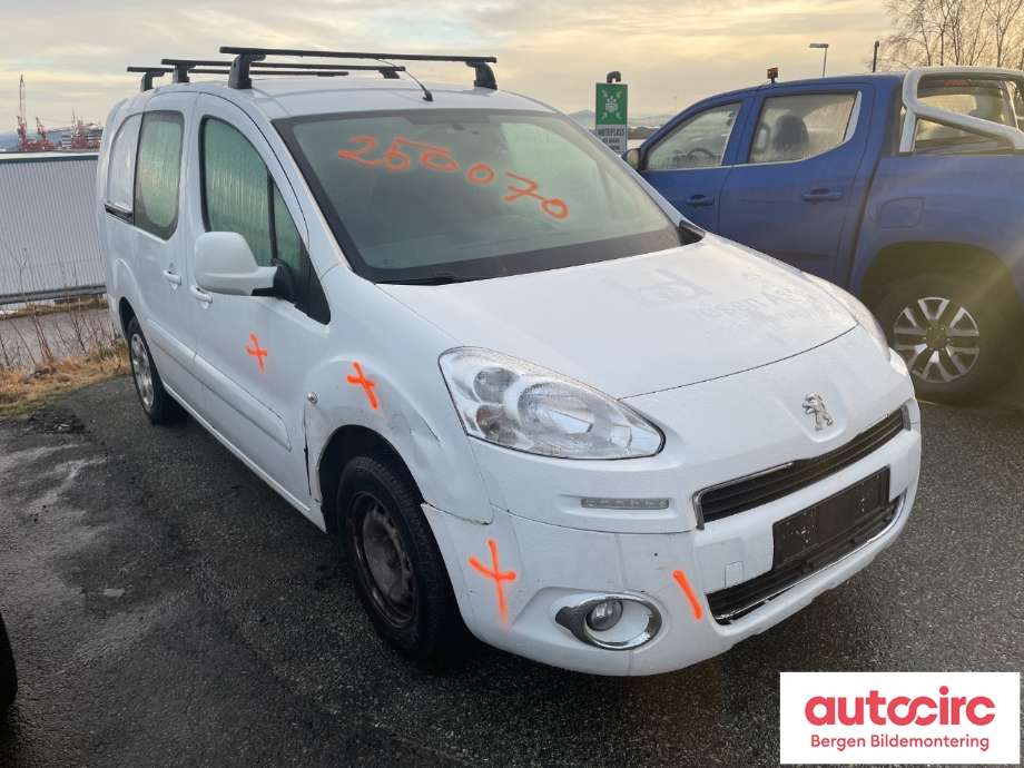 Peugeot Partner 2008-2015 (Type II, Fase 1) , Motorkode: 9HF, Girkassekode: